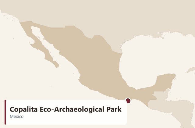 Copalita Eco-Archaeological Park - location map